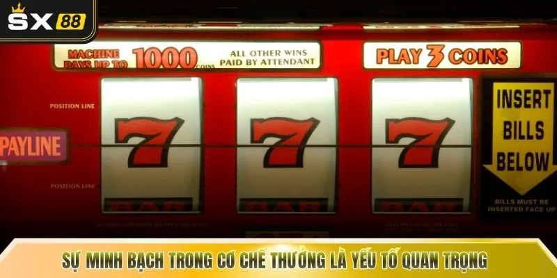 Sự minh bạch trong cơ chế thưởng là yếu tố quan trọng 