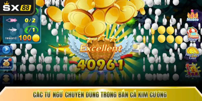 Các từ ngữ chuyên dùng trong bắn cá kim cương