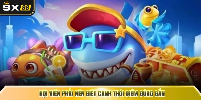 Hội viên phải nên biết canh thời điểm đúng đắn