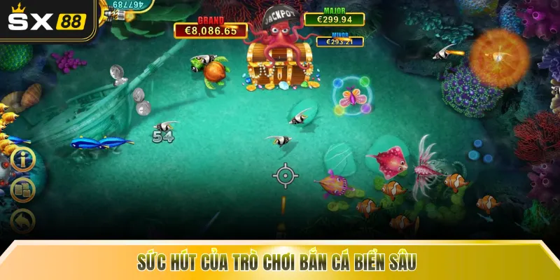 Sức hút của trò chơi bắn cá biển sâu